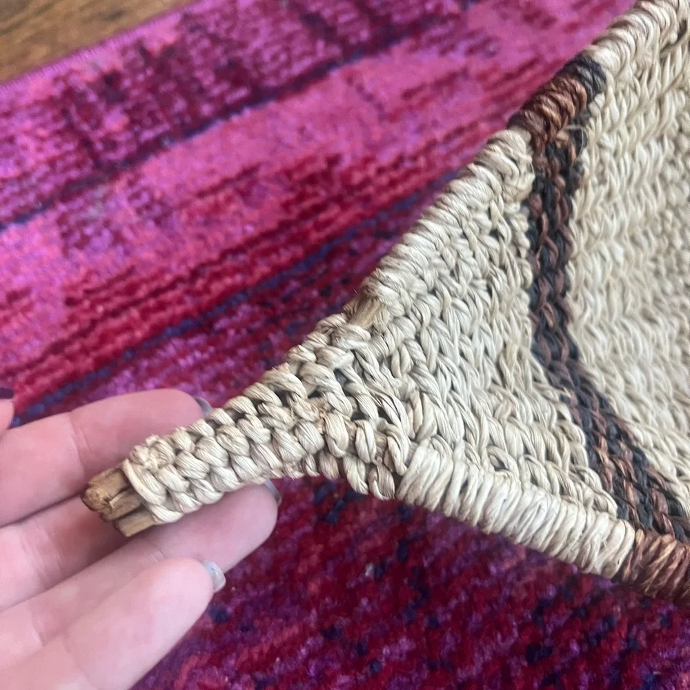 Ethiopian Hand Woven Gambella Canoe Basket